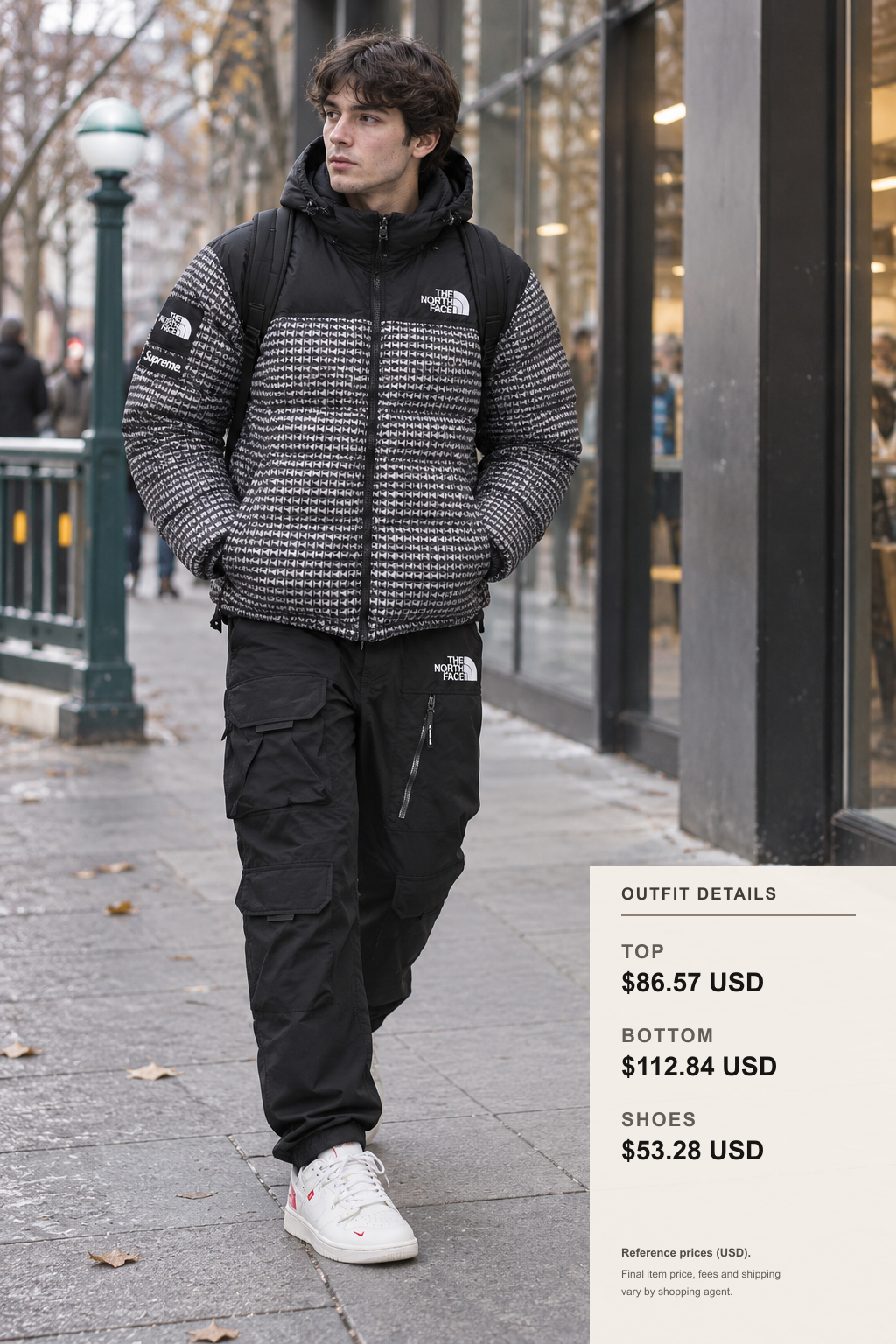 The North Face Commute Winter Outfit Guide outfit 1 full-body street style for fashionreps