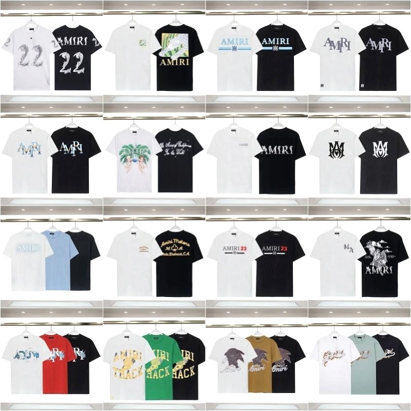 Amiri Letter-Print Logo T-Shirt Review: We Poured 25 mL Through the Cotton to Test the Wicking Claim