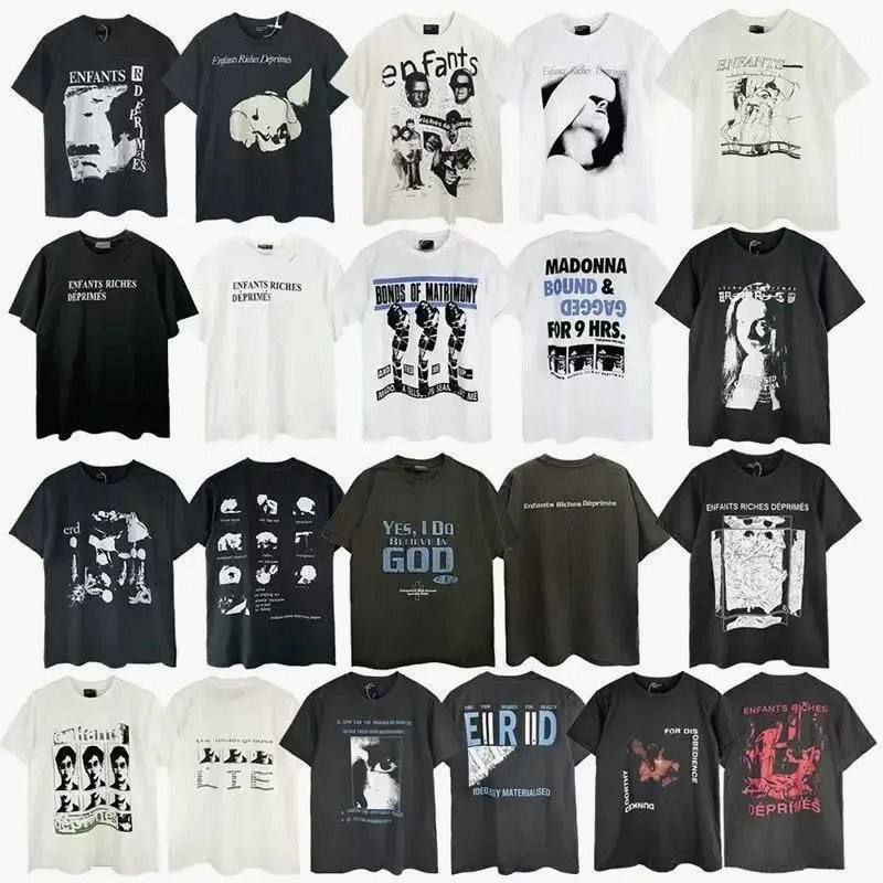 ERD Multicolor T-Shirt Collection Review: Loose Cotton Face-Print Tees, Tested