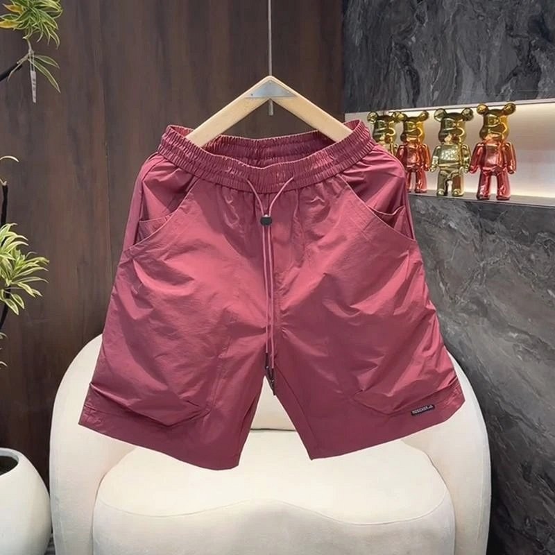 Foreign Trade Red Shorts Review: A Thin, Drawstring Summer Casual Short
