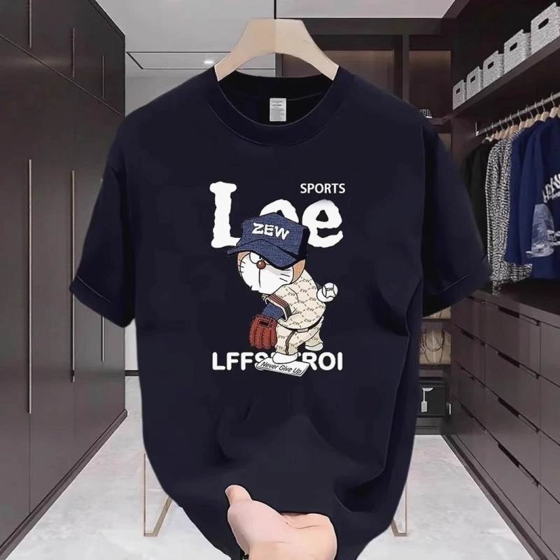 Lee Black T-Shirt Review: Two Cotton Weights, Straight Print, Unverified Opacity
