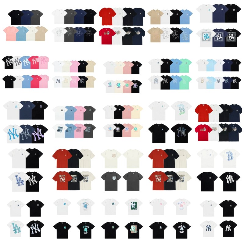 MLB Multi-Color T-Shirt Collection Review: 40+ Cotton Crewnecks Tested