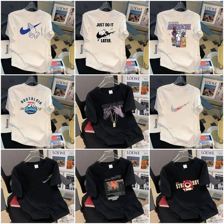 Nike Classic Logo Printed T-Shirt Review: 30 Prints, Loose Cut, L–5XL